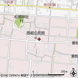 静岡県浜松市中央区倉松町116周辺の地図