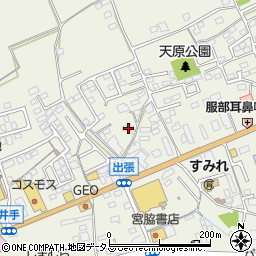 岡山県総社市井手1163周辺の地図