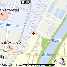 静岡県浜松市中央区白羽町1412周辺の地図