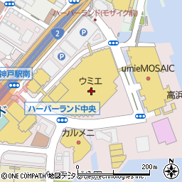 ＯＲＩＨＩＣＡ神戸ハーバーランドｕｍｉｅ店周辺の地図