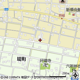 静岡県浜松市中央区新橋町1602周辺の地図