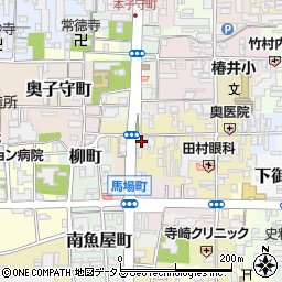 奈良県奈良市西城戸町周辺の地図