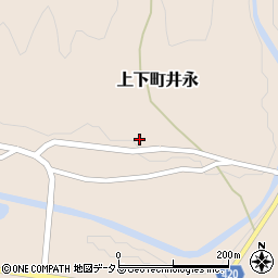 広島県府中市上下町井永668周辺の地図