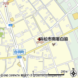 静岡県浜松市中央区白羽町601周辺の地図