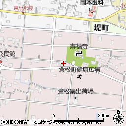 静岡県浜松市中央区倉松町242周辺の地図