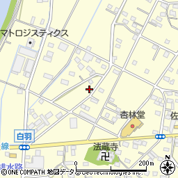 静岡県浜松市中央区白羽町295周辺の地図