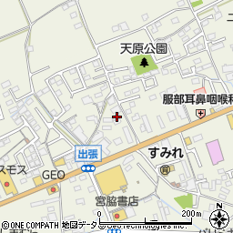 岡山県総社市井手1184周辺の地図