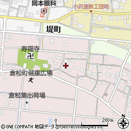 静岡県浜松市中央区倉松町264周辺の地図