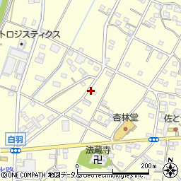静岡県浜松市中央区白羽町347周辺の地図