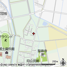 静岡県磐田市岡375-1周辺の地図