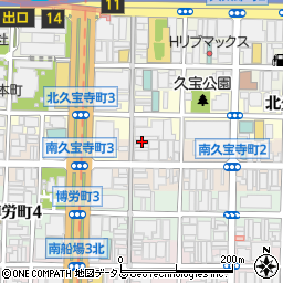 大阪府大阪市中央区南久宝寺町3丁目4-16周辺の地図