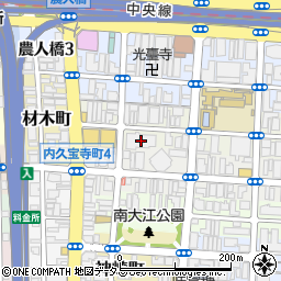 株式会社内田洋行大阪支店　総務・人事関連周辺の地図
