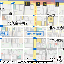 八木兵大阪店周辺の地図