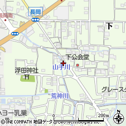 岡山県岡山市中区下176周辺の地図