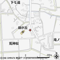 愛知県豊橋市細谷町荒神松周辺の地図