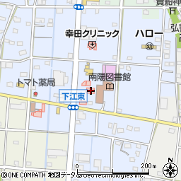 静岡県浜松市中央区下江町457周辺の地図