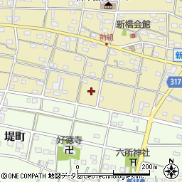 静岡県浜松市中央区新橋町1590周辺の地図