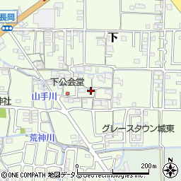 岡山県岡山市中区下188周辺の地図