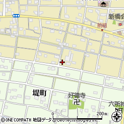 静岡県浜松市中央区新橋町1609周辺の地図