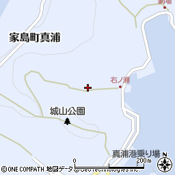 兵庫県姫路市家島町真浦398周辺の地図