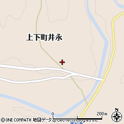 広島県府中市上下町井永717周辺の地図