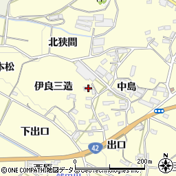 愛知県豊橋市小松原町伊良三造15-1周辺の地図