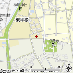 静岡県磐田市東平松813周辺の地図