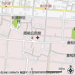 静岡県浜松市中央区倉松町118周辺の地図