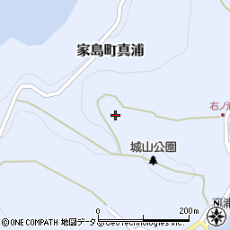 兵庫県姫路市家島町真浦452周辺の地図