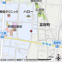 静岡県浜松市中央区下江町514周辺の地図