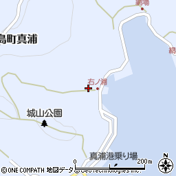 兵庫県姫路市家島町真浦421周辺の地図