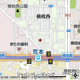 セントシティ東大阪周辺の地図