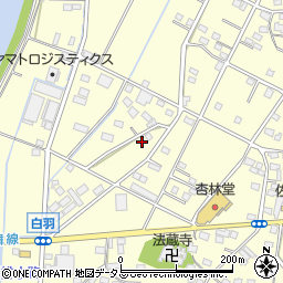 静岡県浜松市中央区白羽町294周辺の地図