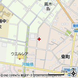 静岡県浜松市中央区東町455周辺の地図