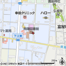 静岡県浜松市中央区下江町467周辺の地図