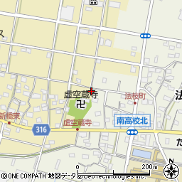 静岡県浜松市中央区新橋町1324周辺の地図