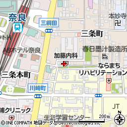 奈良管財株式会社周辺の地図