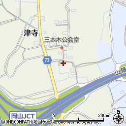 岡山県岡山市北区津寺462周辺の地図