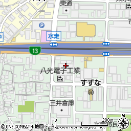 安田周辺の地図