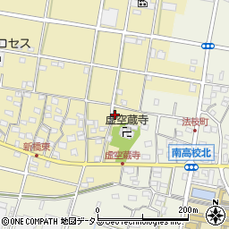 静岡県浜松市中央区新橋町1321周辺の地図