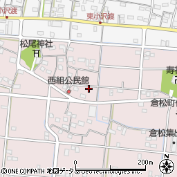 静岡県浜松市中央区倉松町112周辺の地図