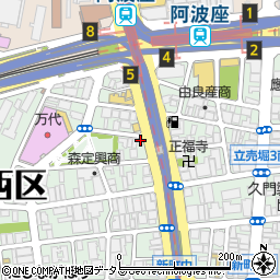 六甲立売堀ビル周辺の地図