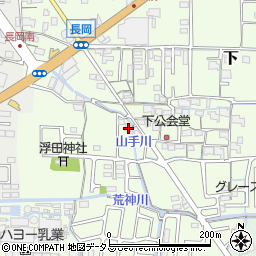 岡山県岡山市中区下160周辺の地図