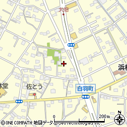 静岡県浜松市中央区白羽町697周辺の地図