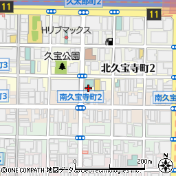 大阪府大阪市中央区北久宝寺町2丁目6-1周辺の地図