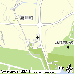 島根県益田市高津町457-5周辺の地図