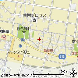 静岡県浜松市中央区新橋町1275周辺の地図