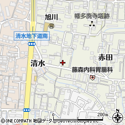 岡山県岡山市中区赤田62-5周辺の地図