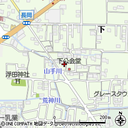 岡山県岡山市中区下180周辺の地図