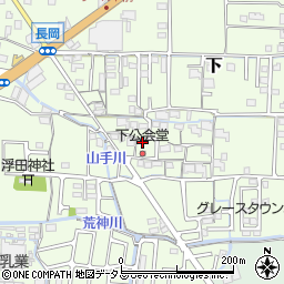 岡山県岡山市中区下183周辺の地図